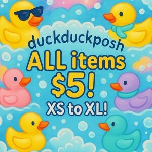 $5 Show! XS to XL!